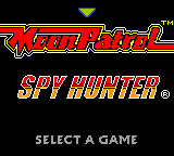 Moon Patrol & Spy Hunter Title Screen
